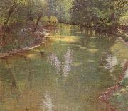 Antonin Hudecek A Stream in Sunshine oil painting picture wholesale